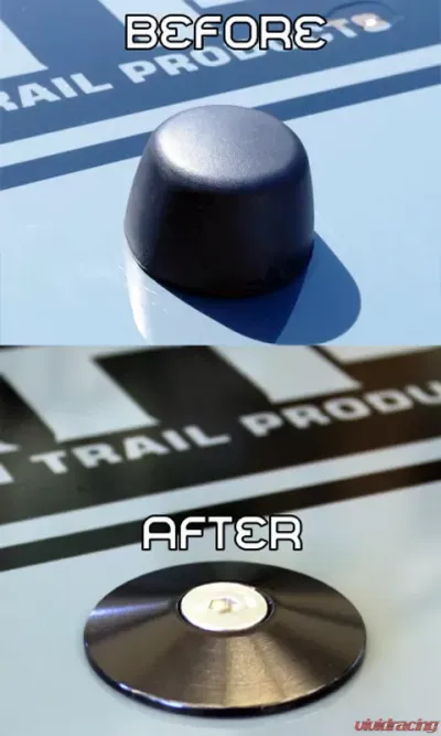 Wrangler Hood Snub Delete Washer Kit 07-18 Wrangler JK 2/4 97-06 TJ Door Black American Trail Products - 36070011K