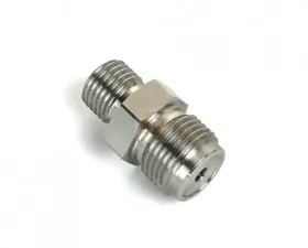 Fleece Performance 6.7L Cummins Fuel Rail Fitting Adapter 14mmx1.5 to 18mmx1.5 3.5mm ID