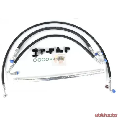 Fleece Performance A/C Line Reroute Kit2 013-2018 6.7L Cummins - FPE-AC-KIT-1316