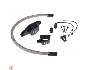 Fleece Performance Cummins Coolant Bypass Kit VP 98.5-02 with Stainless Steel Braided Line