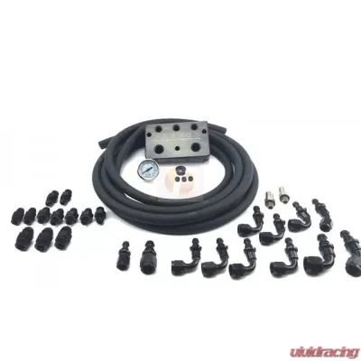 Fleece Performance 2007.5-2018 Cummins Regulated Return Fuel Distribution Block - FPE-CRR-20-0806