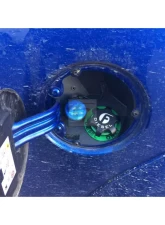 Fleece Performance Black Anodized Billet Fuel Cap For 2013-2018 Cummins                                     - FPE-FC-1316-BLK - Image 2