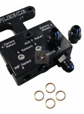 Fleece Performance 2007.5-2009 3rd Gen 6.7L Dodge/Cummins Fuel Distribution Block                                     - FPE-FFD-RF-3G-67 - Image 3