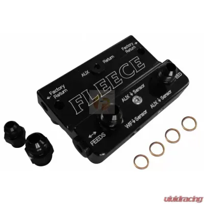 Fleece Performance 2010-2018 4th Gen Dodge/Cummins Fuel Distribution Block - FPE-FFD-RF-4G