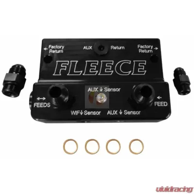 Fleece Performance 2010-2018 4th Gen Dodge/Cummins Fuel Distribution Block - FPE-FFD-RF-4G