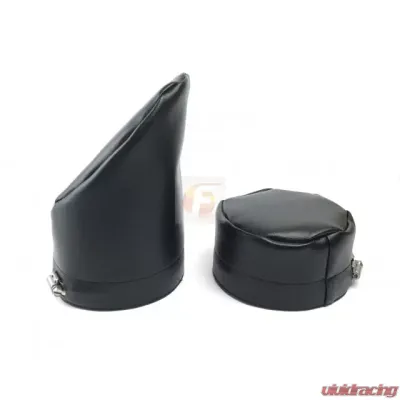 Fleece Performance 7 Inch 45 Degree Hood Stack Cover - FPE-HSC-7-45