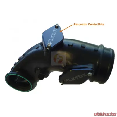 Fleece Performance Resonator Delete Plate Duramax LML 6061 Aluminum - FPE-LML-RES