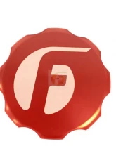 Fleece Performance Cummins Billet Oil Cap Cover Red                                     - FPE-OC-CR-F-RED - Image 3