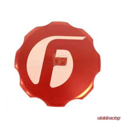 Fleece Performance Cummins Billet Oil Cap Cover Red - FPE-OC-CR-F-RED