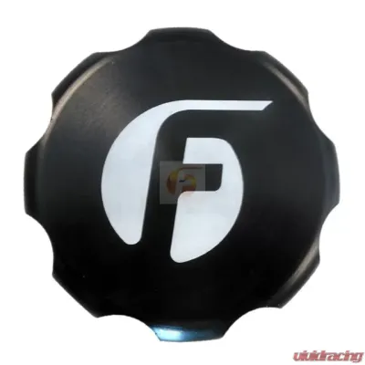 Fleece Performance Cummins Billet Oil Cap Cover Black - FPE-OC-CR-F