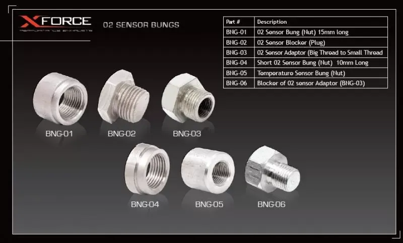 XForce O2 Sensor Plug - BNG-02