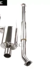 XForce Mitsubishi Evolution 7,8,9 3" Stainless Steel High Flow Cat-Back System Mitsubishi                                     - ES-EV8-01-CBS - Image 2