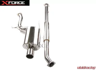XForce Mitsubishi Evolution 7,8,9 3" Stainless Steel High Flow Cat-Back System Mitsubishi - ES-EV8-01-CBS