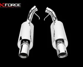 XForce Ford Mustang GT 2011-14 Axle-Back/Dual Rear Varex Mufflers. Ford Mustang 2011-2014