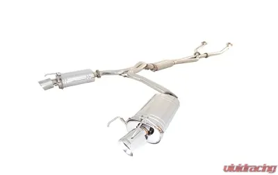 XForce Lexus IS 250/350 6cyl 2005-2013 Dual Cat-Back System Lexus 2006-2015 - ES-LIS350-CBS