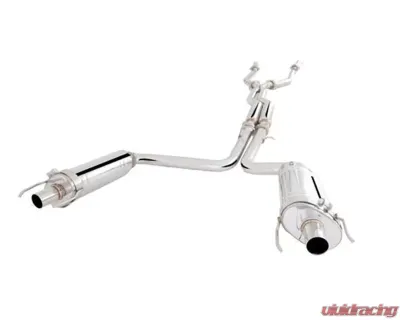 XForce Lexus ISF 8cyl Dual Cat-Back System Lexus IS-F 2008-2014 - ES-LISF-CBS