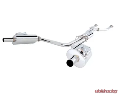 XForce Lexus ISF 8cyl Dual Cat-Back System with Dual Varex Mufflers Lexus IS-F 2008-2014 - ES-LISF-VMK-CBS