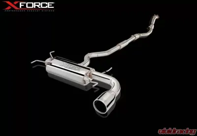 XForce Subaru WRX Hatch-Back 2008-2011 Stainless Steel 3" High Flow Cat-Back System Subaru STI 2008-2011 - ES-SW08-CBS