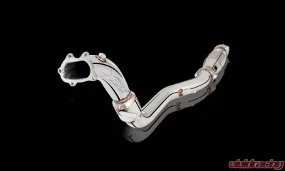 XForce On All Model S/S 3" Turbo Dump Pipe With High Flow Metallic Cat & Tunning Pipe Subaru STI 2008-2022 - ES-SW08-KITB