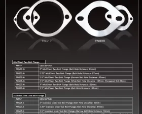 XForce 2 Bolt Stainless Steel Wide Flange 2.5