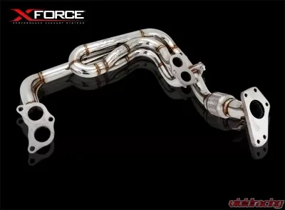 XForce Subaru WRX EJ20 TRI-Y 1 3/4" Stainless Steel Header System with Up Pipe Subaru - TH-EJ20-TY