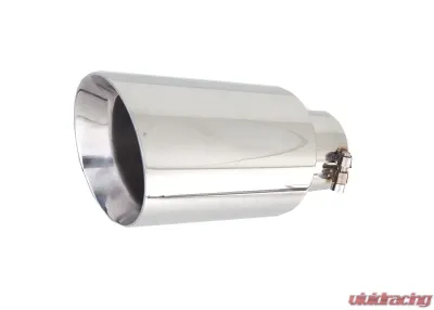 XForce Round Angle Cut Double Wall Tip with 3" Slip-Joint inlet (Short Tip) - TS-AW4SJ-76