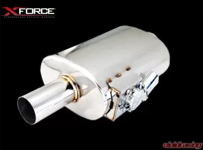 XForce V/Uni Oval 5x8x15", 2.5" F/Inlet, 2.5" Single-Wall Outlet, Side-Mounted Motor - VMK40-250