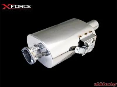 XForce V/Uni Oval 5x8x15", 2.5" F/Inlet, 2.5" Single-Wall Outlet, Side-Mounted Motor - VMK40-250