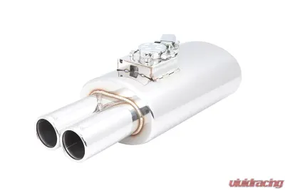 XForce Varex Universal Oval 6x9x15", 2.5" Flanged Inlet, 3" Twin Double-Wall Tips - VMK7-250