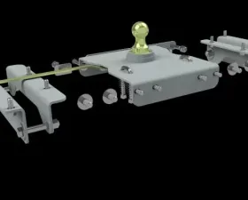 B&W Trailer Hitches Turnoverball Center Kit