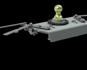 B&W Trailer Hitches Turnoverball One-Piece Kit For RAM 3500 Ram 3500 2013-2017
