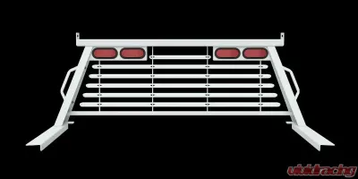 B&W Trailer Hitches Cab Protector, White - PUCP7522WA