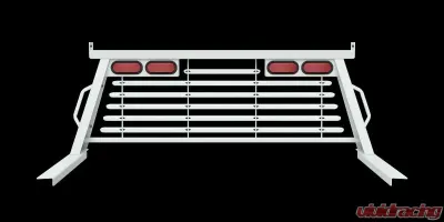 B&W Trailer Hitches Cab Protector, White - PUCP7541WA