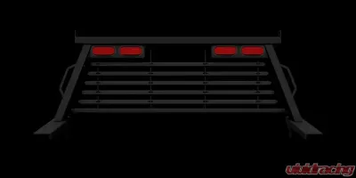 B&W Trailer Hitches Cab Protector, Black - PUCP7543BA