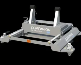 B&W Trailer Hitches Companion Slider 5th Wheel Hitch Base For RAM Puck System
