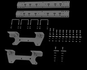 B&W Trailer Hitches Custom Installation Kit For Universal Mounting Rails For Some GM Trucks