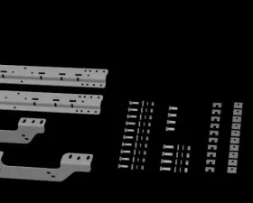 B&W Trailer Hitches Custom Installation Kit For Universal Mounting Rails For Some GM Trucks