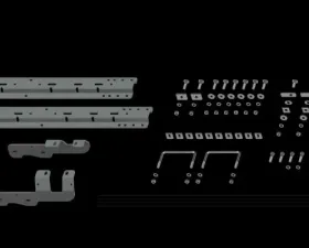 B&W Trailer Hitches Custom Installation Kit For Universal Mounting Rails For Some RAM Trucks Ram 1500 2019-2020