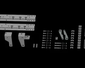 B&W Trailer Hitches Custom Installation Kit For Universal Mounting Rails For Some RAM Trucks Ram 3500