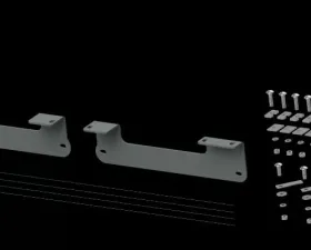 B&W Trailer Hitches Custom Installation Brackets For Universal Mounting Rails For Some Ford Trucks Ford