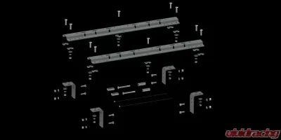 B&W Trailer Hitches Universal Mounting Rails For 5th Wheel Hitches - RVR3200