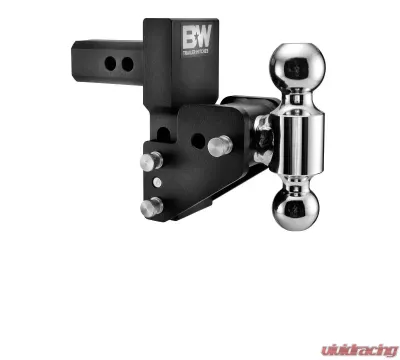 B&W Trailer Hitches 2 in Model 7 Blk T&S Dual Ball for Multi-Pro Tailgate - TS10063BMP