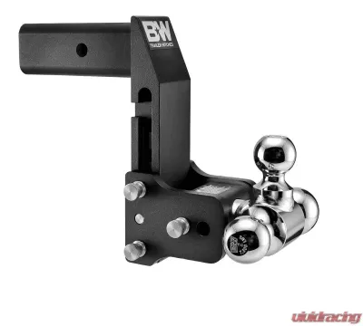 B&W Trailer Hitches 2.5 Model 10 Blk T&S Tri Ball for Multi-Pro Tailgate - TS20067BMP