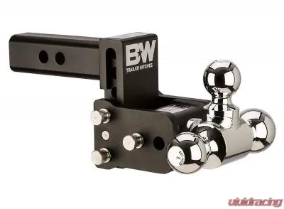 B&W Trailer Hitches 2" Tow & Stow 3" Drop Triball Black - TS10047B