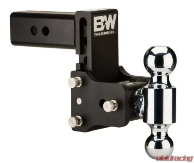 B&W Trailer Hitches 2.5 Model 8 Blk T&S Dual Ball - TS20037B