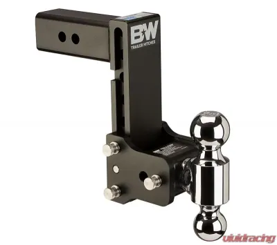 B&W Trailer Hitches 2.5 Model 10 Blk T&S Dual Ball - TS20040B