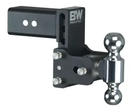 B&W Trailer Hitches 3 Model 8 Blk T&S Dual Ball