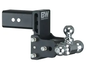 B&W Trailer Hitches 3 Model 8 Blk T&S Tri Ball