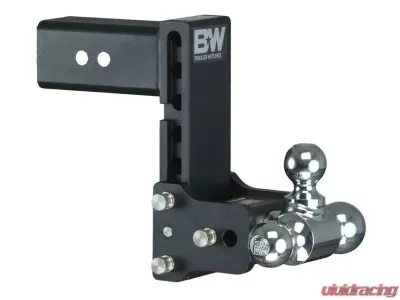 B&W Trailer Hitches 3 Model 10 Blk T&S Tri Ball - TS30049B
