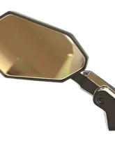 CIPA USA Motorcycle Ultra Black on Chrome Mirror Kit (Left and Right Side)                                     - 01949 - Image 3